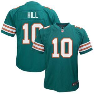 Tyreek Hill Miami Dolphins Nike Youth Game Jersey - Aqua