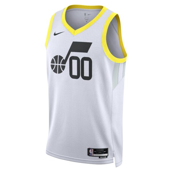Utah Jazz Nike Unisex Swingman Custom Jersey White - Association Edition - Image 3