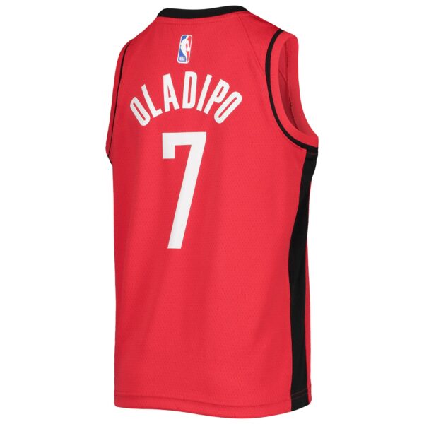 Victor Oladipo Houston Rockets Nike Youth Swingman Jersey - Icon Edition - Red - Image 4