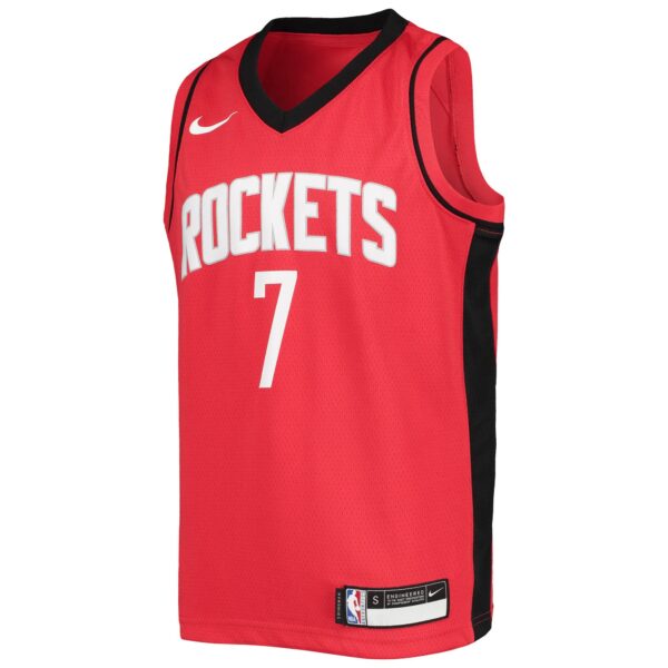 Victor Oladipo Houston Rockets Nike Youth Swingman Jersey - Icon Edition - Red - Image 3
