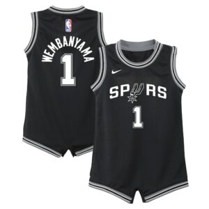 Victor Wembanyama San Antonio Spurs Nike Infant Swingman Player Jersey - Icon Edition - Black