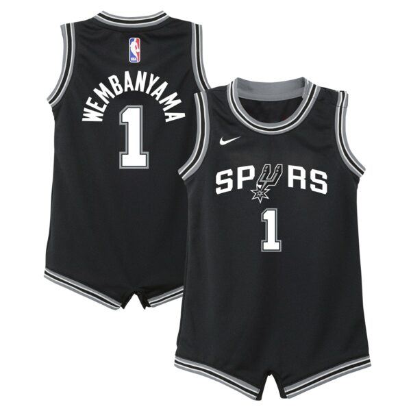 Victor Wembanyama San Antonio Spurs Nike Infant Swingman Player Jersey - Icon Edition - Black