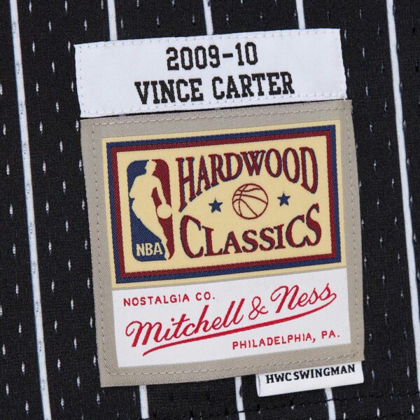 Vince Carter Orlando Magic Mitchell & Ness 2009/10 Hardwood Classics Swingman Jersey - Black - Image 6