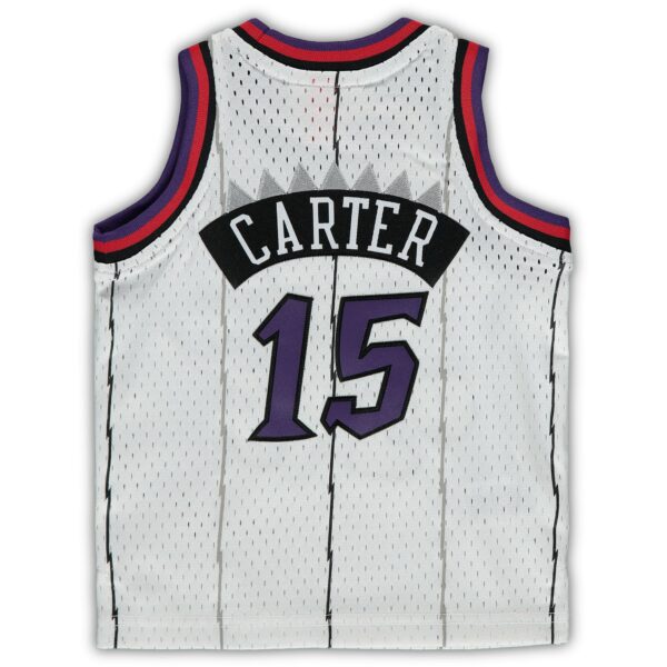 Vince Carter Toronto Raptors Mitchell & Ness Infant 1998/99 Hardwood Classics Player Jersey - White - Image 4