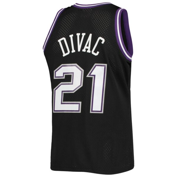 Vlade Divac Sacramento Kings Mitchell & Ness 2000/01 Hardwood Classics Swingman Jersey - Black - Image 4