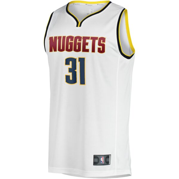 Vlatko Cancar Denver Nuggets Fanatics Fast Break Player Jersey - Association Edition - White - Image 3
