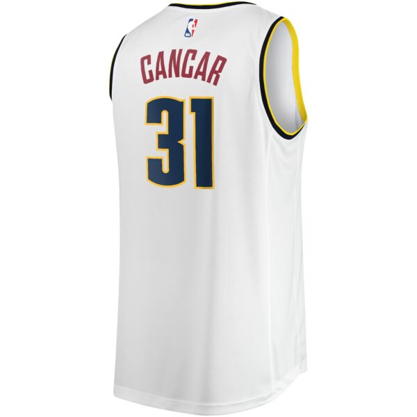 Vlatko Cancar Denver Nuggets Fanatics Youth Fast Break Player Jersey - Association Edition - White - Image 4