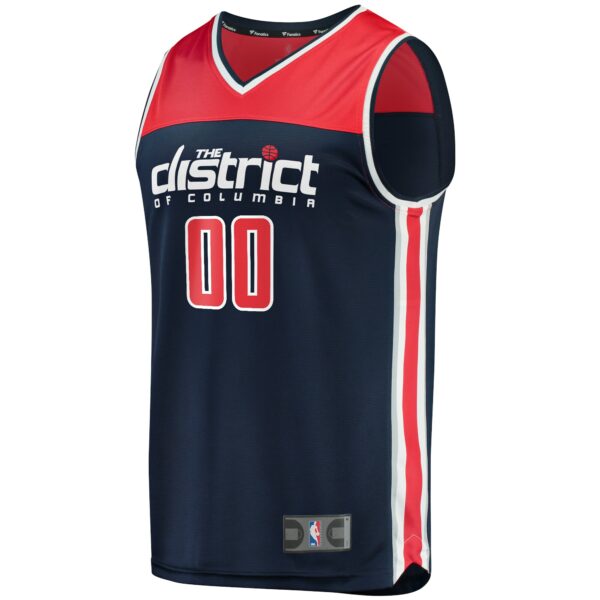 Washington Wizards Fanatics Fast Break Replica Custom Jersey Navy - Statement Edition - Image 3