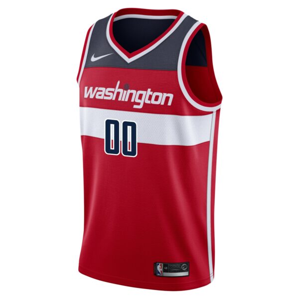 Washington Wizards Nike Swingman Custom Jersey Red - Icon Edition - Image 3