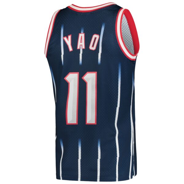 Yao Ming Houston Rockets Mitchell & Ness 2002/03 Hardwood Classics Swingman Jersey - Navy - Image 4