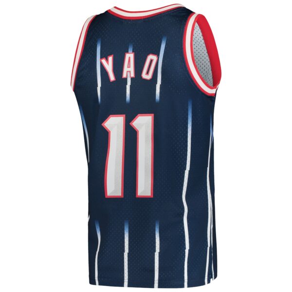 Yao Ming Houston Rockets Mitchell & Ness 2002/03 Hardwood Classics Swingman Jersey - Navy - Image 4