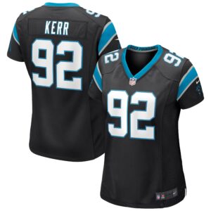 Zach Kerr Carolina Panthers Nike Women's Game Jersey - Black