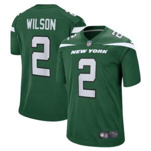 Zach Wilson New York Jets Nike Youth Game Jersey - Gotham Green