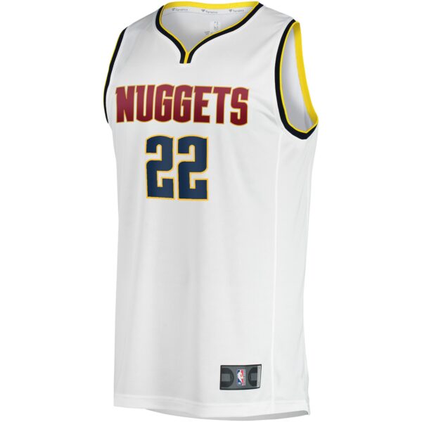Zeke Nnaji Denver Nuggets Fanatics Fast Break Player Jersey - Association Edition - White - Image 3