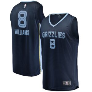 Ziaire Williams Memphis Grizzlies Fanatics Fast Break Replica Jersey - Icon Edition - Navy