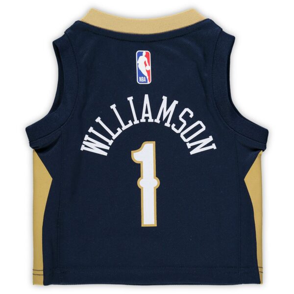 Zion Williamson New Orleans Pelicans Nike Infant Replica Jersey - Icon Edition - Navy - Image 4