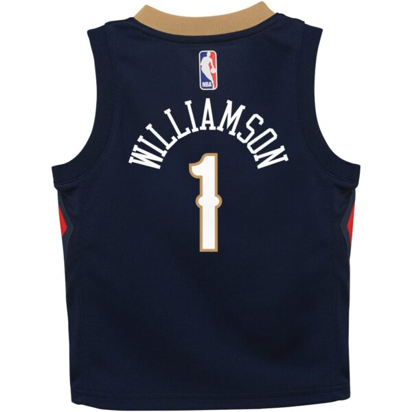 Zion Williamson New Orleans Pelicans Nike Infant Swingman Player Jersey - Icon Edition - Navy - Image 4