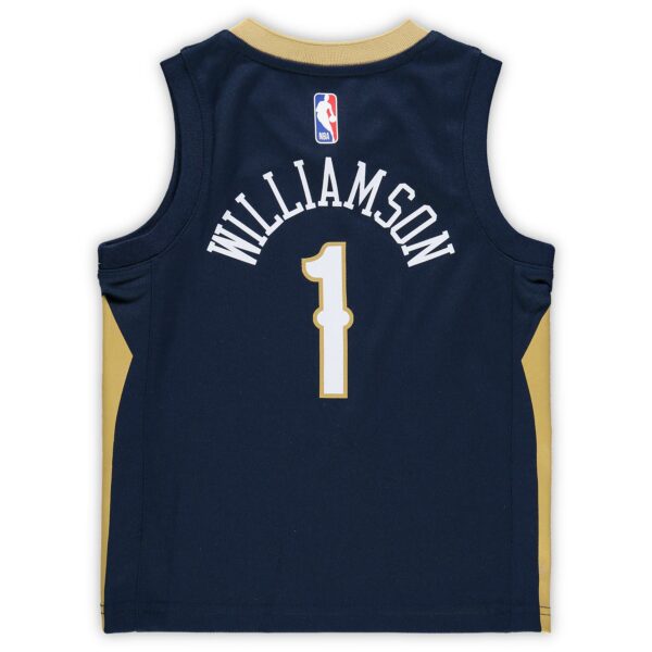 Zion Williamson New Orleans Pelicans Nike Preschool Replica Jersey - Icon Edition - Navy - Image 4