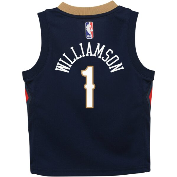 Zion Williamson New Orleans Pelicans Nike Toddler Swingman Player Jersey - Icon Edition - Navy - Image 4