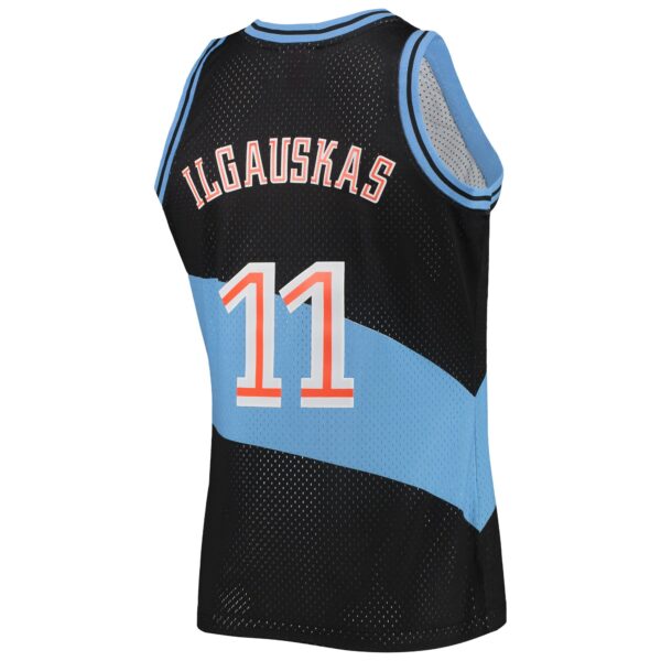 Zydrunas Ilgauskas Cleveland Cavaliers Mitchell & Ness Hardwood Classics Swingman Jersey - Black - Image 4