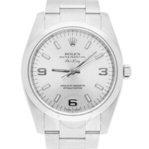 Air King Automatic Silver Dial Unisex Watch