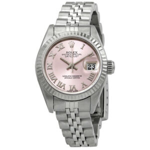 Automatic Chronometer Pink Dial Ladies Watch