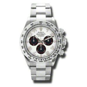 Cosmograph Daytona Automatic Men's 18 Carat White Gold Oyster Watch