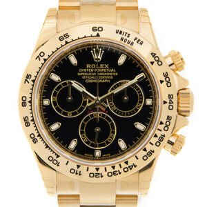 Cosmograph Daytona Black Dial Automatic Men's Chronograph Watch