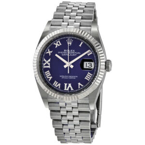Datejust 36 Automatic Aubergine Diamond Dial Ladies Jubilee Watch