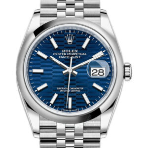 Datejust 36 Automatic Blue Dial Ladies Watch