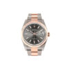 datejust 36 dark rhodium dial fluted rose gold two tone watch 126231 np 6892 vxdm0.jpg