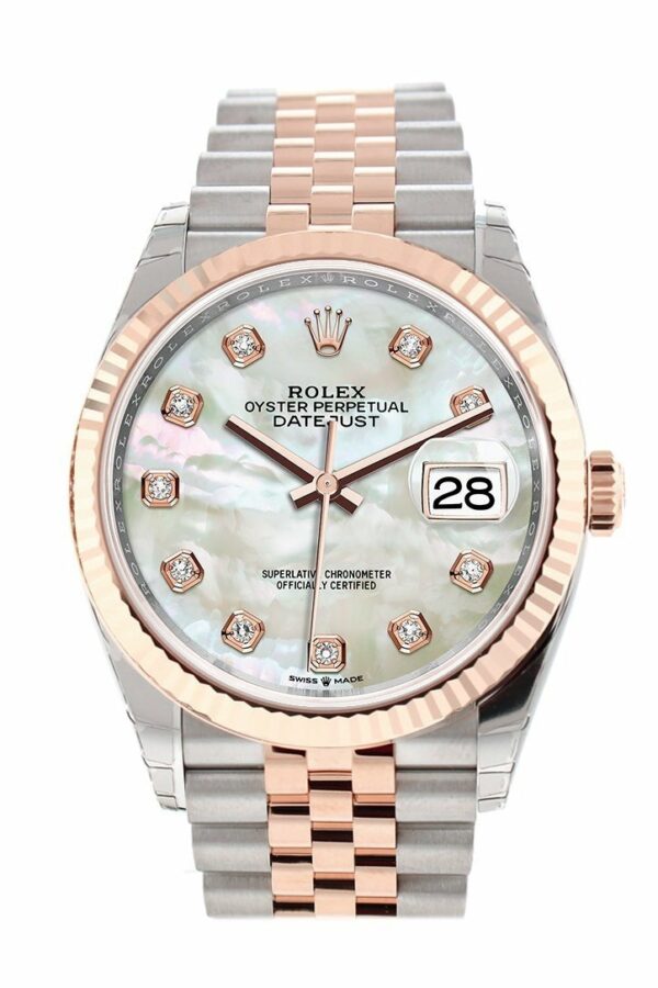 datejust 36 white mother of pearl set with diamonds dial fluted rose gold two tone jubilee watch 126231 np 1532 anrhu.jpg