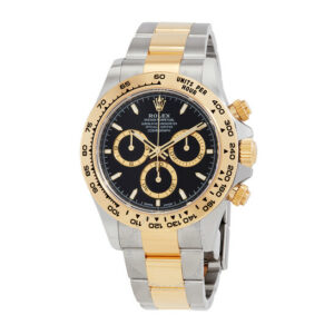 Daytona Chronograph Automatic Black Dial Men's Watch