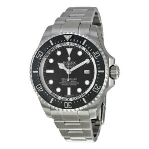 Deepsea Black Dial Stainless Steel Oyster Bracelet Automatic Men's Watch 116660BKSO