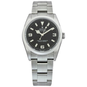 Explorer Black Dial Men's Watch