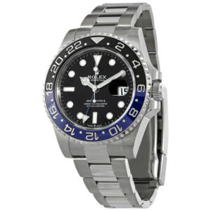 GMT-Master II Automatic Black Dial Batman Bezel Men's Watch