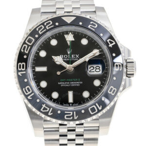 Gmt Master II Automatic Black Dial Men's Watch