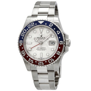GMT-Master II Automatic Chronometer Meteorite Dial Pepsi Bezel Watch