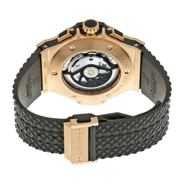 hublot big bang 18kt rose gold black dial black rubber mens watch 301px130rx 1052 pojdq.jpg