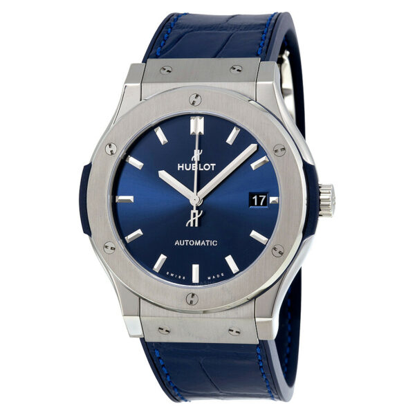 hublot classic fusion automatic blue sunray dial titanium mens watch 2784 mdzdk.jpg
