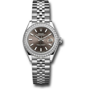Lady Datejust Automatic Grey Dial Ladies Jubilee Watch