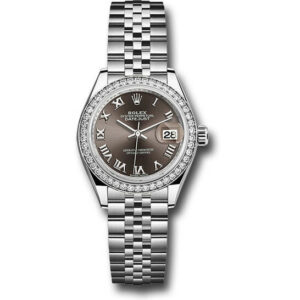 Lady Datejust Automatic Grey Dial Ladies Jubilee Watch