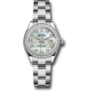Lady Datejust Automatic Mother of Pearl Diamond Dial Ladies Oyster Watch