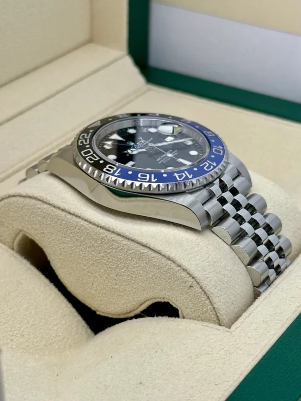 NEW 2024 Rolex GMT-Master II "Batgirl" 40mm 126710BLNR Jubilee Black Dial - Image 4