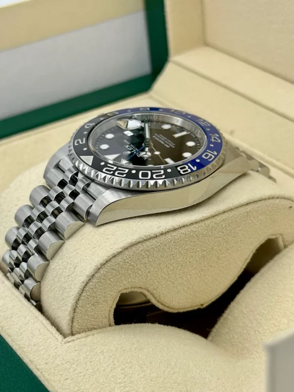 NEW 2024 Rolex GMT-Master II "Batgirl" 40mm 126710BLNR Jubilee Black Dial - Image 5
