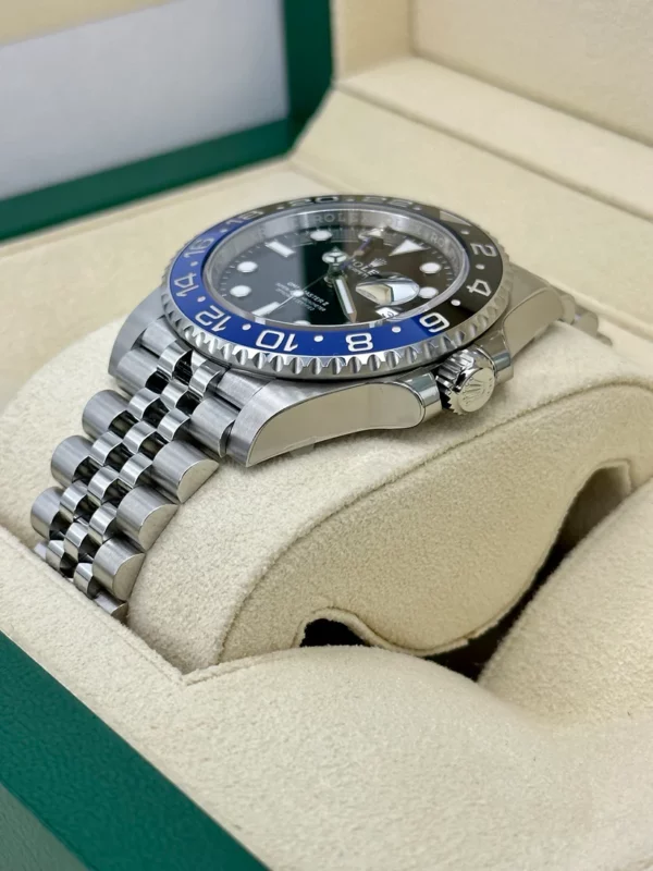 NEW 2024 Rolex GMT-Master II "Batgirl" 40mm 126710BLNR Jubilee Black Dial - Image 2