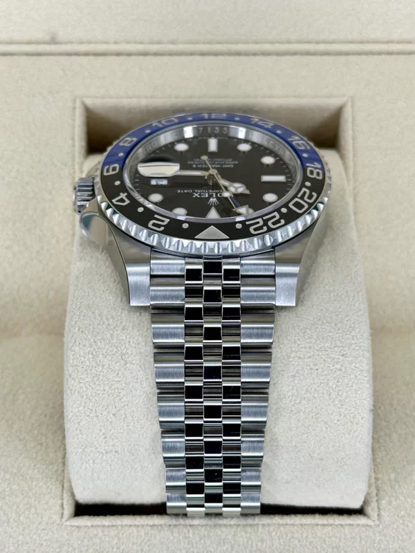 NEW 2024 Rolex GMT-Master II "Batgirl" 40mm 126710BLNR Jubilee Black Dial - Image 3