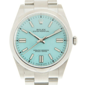 Oyster Perpetual 41 Automatic Turquoise Blue Dial Men's Watch