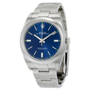Oyster Perpetual Automatic Chronometer Blue Dial Men's Watch