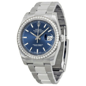 Oyster Perpetual Datejust 36 Blue Dial Stainless Steel Bracelet Automatic Unisex Watch